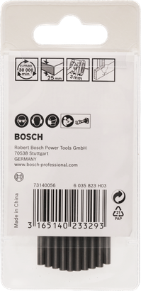 BoschGuide-Point 乾牆切割鑽頭 3 毫米。